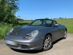 Grau Gebraucht 2004 Porsche 986 Boxster Cabrio | 17.800 €