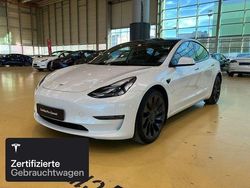 Pearl white multicoat Gebraucht 2022 Tesla Model 3 Performance Limousine | 29.700 € (Fairer Preis)
