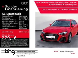 Rot Gebraucht 2024 Audi A1 Sportback S-Line Kleinwagen | 24.430 € (Fairer Preis)