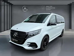 Bergkristallweiß metallic Gebraucht 2024 Mercedes V250 Avantgarde Van / Kleinbus | 78.940 €