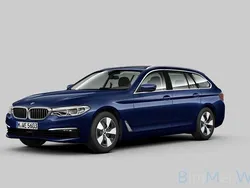 Mediterranblau metallicc1schwarz Gebraucht 2020 BMW 520 Sport Line Limousine | 28.999 € (Superpreis)