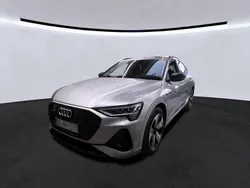 Florettsilber metallic Gebraucht 2022 Audi e-tron Sportback S-Line SUV | 39.865 € (Superpreis)