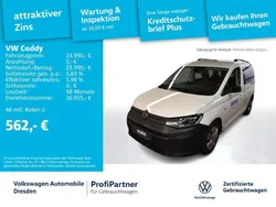 Weiß Gebraucht 2021 VW Caddy Basis Van / Kleinbus | 23.990 € (Superpreis)