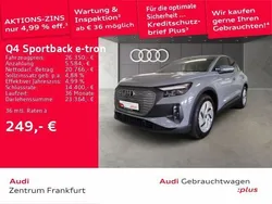 Grau Gebraucht 2022 Audi Q4 Sportback e-tron SUV | 26.350 € (Superpreis)