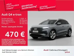 Kieselgrau Gebraucht 2024 Audi Q4 e-tron S-Line SUV | 49.481 € (Superpreis)