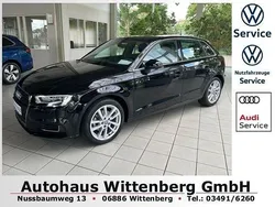Schwarz Gebraucht 2018 Audi A3 Sportback Design Limousine | 19.249 € (Fairer Preis)