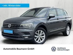 Silber Gebraucht 2019 VW Tiguan Allspace Highline SUV | 28.480 € (Superpreis)
