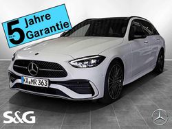 Unilack polarweiß Gebraucht 2025 Mercedes C300 AMG Kombi | 59.990 €