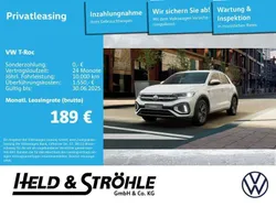 Pure white Neu 2025 VW T-Roc R-line SUV | 31.999 € (Fairer Preis)