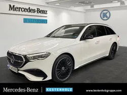Manufaktur opalithweiß bright Gebraucht 2024 Mercedes E300 AMG Kombi | 79.850 €