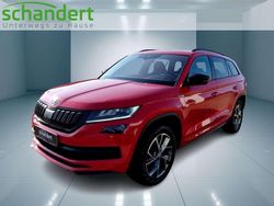 Velvet rot (rot) metallic Gebraucht 2020 Skoda Kodiaq SportLine SUV | 29.950 € (Guter Preis)