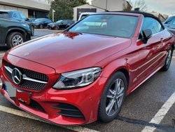 Rot Gebraucht 2019 Mercedes C400 AMG Cabrio | 42.250 € (Fairer Preis)