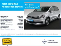Silber Gebraucht 2023 VW Touran Active Van / Kleinbus | 32.881 € (Fairer Preis)