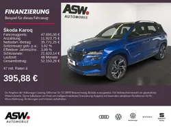 Raceblau metallic Neu 2025 Skoda Karoq SportLine SUV | 47.695 € (Teuer)