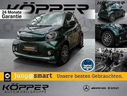 Racing green Gebraucht 2023 Smart ForTwo Electric Drive Exclusive Kleinwagen | 17.777 € (Teuer)