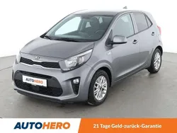 Grau Gebraucht 2021 Kia Picanto DREAM-TEAM Edition Kleinwagen | 10.940 € (Fairer Preis)