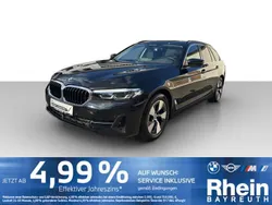 Schwarz Gebraucht 2022 BMW 520 Sport Line Kombi | 27.460 € (Guter Preis)