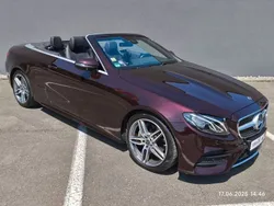 Rot Gebraucht 2019 Mercedes E200 AMG Cabrio | 35.999 € (Guter Preis)
