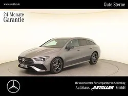 Metalliclack mountaingrau Gebraucht 2024 Mercedes CLA220 Shooting Brake AMG line Kombi | 37.899 € (Fairer Preis)