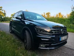 Schwarz Gebraucht 2019 VW Tiguan Allspace Highline SUV | 32.500 € (Fairer Preis)