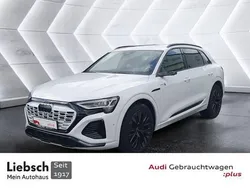 Weiß Gebraucht 2023 Audi Q8 e-tron S-Line SUV | 69.890 € (Fairer Preis)