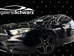 Schwarz Gebraucht 2019 Mercedes A180 AMG Limousine | 19.850 € (Fairer Preis)