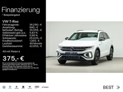 Weiß Gebraucht 2022 VW T-Roc R-line SUV | 41.690 €