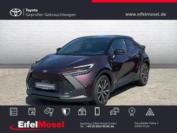 Dunkel amethyst metallic/ dach schwarz Gebraucht 2024 Toyota C-HR Team SUV | 28.960 € (Fairer Preis)
