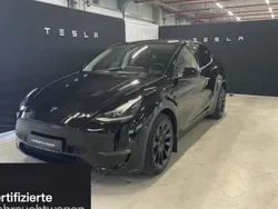 Schwarz Gebraucht 2022 Tesla Model Y Long Range SUV | 37.600 € (Fairer Preis)