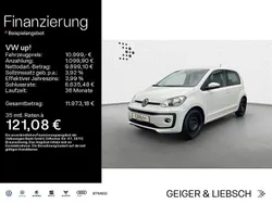 Weiß Gebraucht 2022 VW up! move up! Kleinwagen | 10.999 € (Guter Preis)