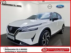 [xdf] pearl white p / black m Neu 2024 Nissan Qashqai Tekna+ SUV | 41.495 €