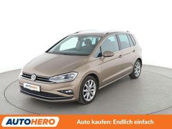 Gelb Gebraucht 2018 VW Golf Sportsvan Highline Van / Kleinbus | 15.900 € (Fairer Preis)