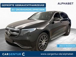 Schwarz Gebraucht 2021 Mercedes EQC400 AMG line SUV | 31.390 € (Guter Preis)