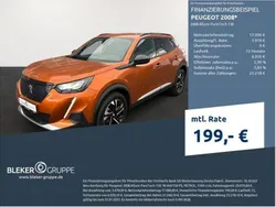 Orange Gebraucht 2023 Peugeot 2008 Allure SUV | 18.770 € (Guter Preis)