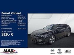 Grenadillschwarz metallic Gebraucht 2025 VW Passat Elegance Kombi | 36.479 € (Superpreis)