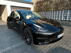 Schwarz Gebraucht 2023 Tesla Model 3 Performance Limousine | 36.900 € (Etwas zu teuer)