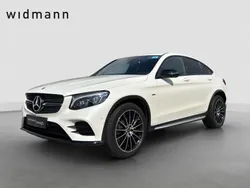 Manufaktur diamantweiss bright Gebraucht 2017 Mercedes GLC350 AMG Coupé | 37.850 € (Fairer Preis)