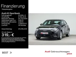 Mythosschwarz metallic (metallic) Gebraucht 2021 Audi A3 Sportback e-tron Limousine | 22.888 € (Fairer Preis)