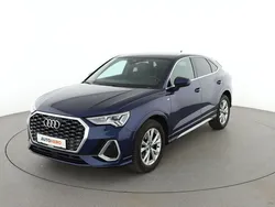 Blau Gebraucht 2020 Audi Q3 Sportback S-Line SUV | 36.260 € (Etwas zu teuer)