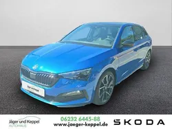 Raceblau metallic Gebraucht 2021 Skoda Scala Monte Carlo Kleinwagen | 20.900 € (Guter Preis)