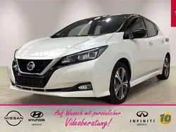 Pearl whiteblack m weiß Gebraucht 2021 Nissan Leaf Tekna Kleinwagen | 23.590 € (Teuer)