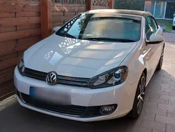 Weiß Gebraucht 2011 VW Golf Cabriolet Exclusive Cabrio | 14.500 € (Teuer)
