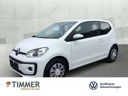 Weiss Gebraucht 2021 VW up! Move Kleinwagen | 13.290 € (Etwas zu teuer)