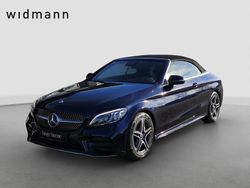 Cavansitblau metallic Gebraucht 2021 Mercedes C180 AMG Cabrio | 32.850 € (Guter Preis)