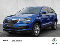 Blau Gebraucht 2021 Skoda Karoq Clever SUV | 25.990 € (Fairer Preis)