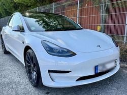 Weiß Gebraucht 2023 Tesla Model 3 Performance Limousine | 32.000 € (Superpreis)