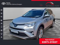 Lichtsilber metallic Gebraucht 2018 Toyota RAV4 Hybrid Basis SUV | 23.900 € (Etwas zu teuer)