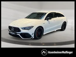 Weiß Gebraucht 2021 Mercedes CLA45 AMG Shooting Brake AMG Kombi | 46.422 € (Guter Preis)