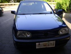 Blau Gebraucht 1994 VW Golf Cabriolet Cabrio | 1.950 €
