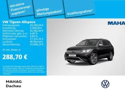 Schwarz Gebraucht 2022 VW Tiguan Allspace Elegance SUV | 29.980 € (Fairer Preis)
